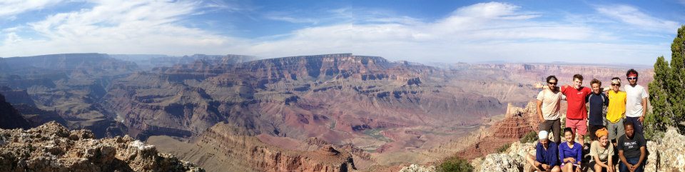 グランド・キャニオンでの一枚